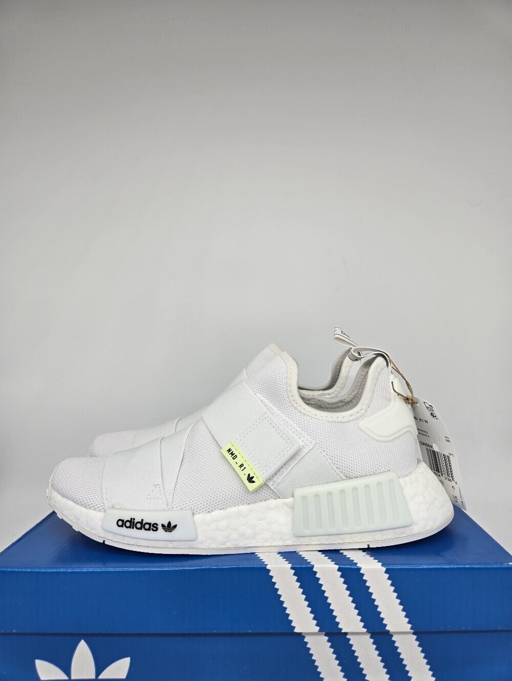 Adidas Women's NMD_R1 GW5699 White Running Shoes Size 8